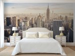 Slaapkamer fotobehang Manhattan